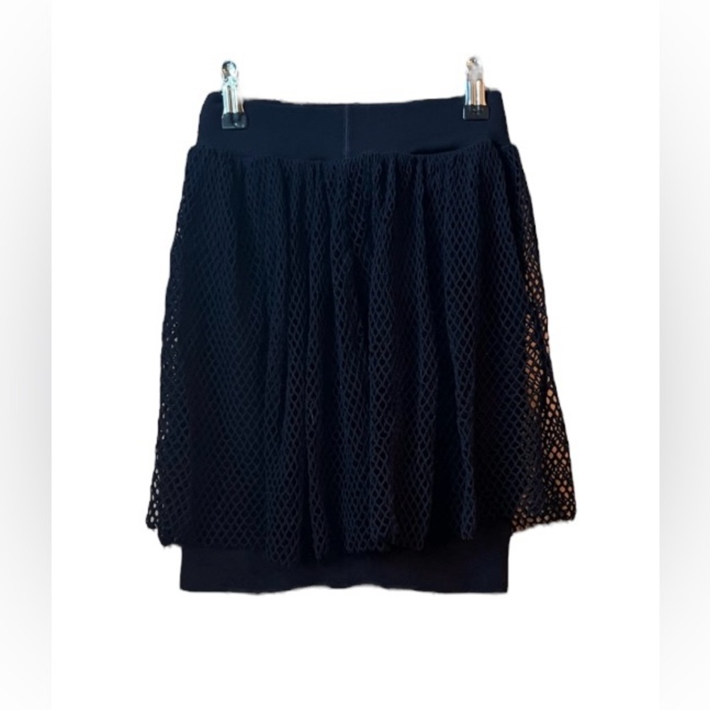 NWOT Free People Mesh Layered Skirt - Picture 2 of 9
